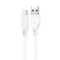  USB kabelis Acefast C3-04 USB-A to USB-C 1.2m white 